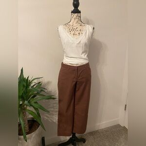 The Limited - Drew Fit - Brown Three Quarter Pants